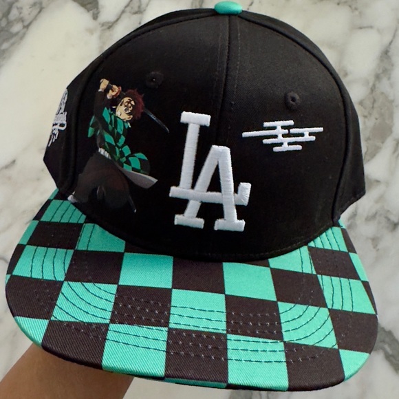 LOS ANGELES DODGERS DEMON SLAYER BASEBALL CAP HAT COLLABORATION GIVEAWAY 8/15/25 - Picture 2 of 9